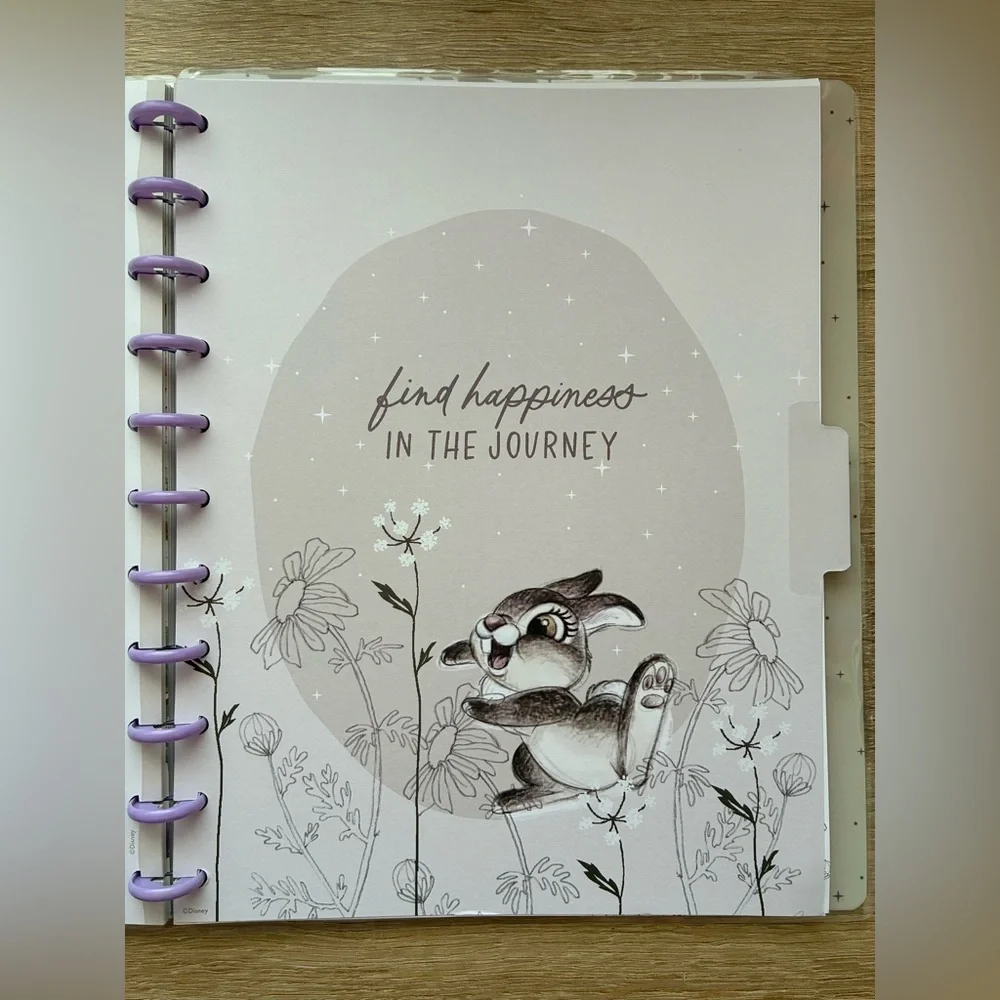 Happy Planner Bambi Big Dotted Lined Notebook - 60 Sheets - Disney 🦌✨🦌✨🦌 - Picture 8 of 11